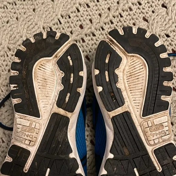 Brooks G7S WW ADRENALLINE 20 DNA Loft Running Men 11M blue &amp; black sneakers