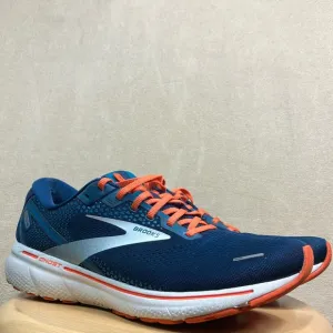 Brooks Ghost 14 Titan Teal Flame Athletic Running Sneaker Shoes Men’s size 11