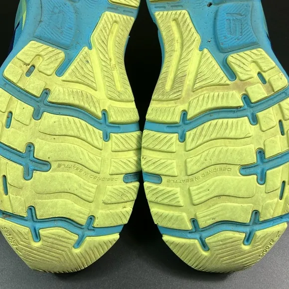 Brooks Ghost 15 Athletic Running Blue Sneaker Shoes Men’s size 12.5 D
