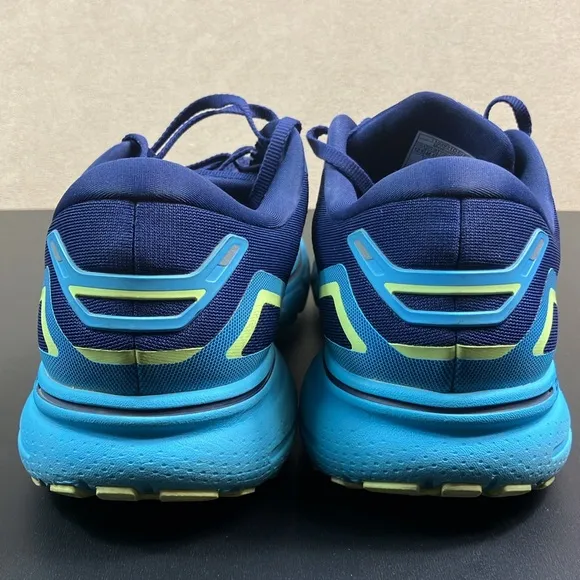 Brooks Ghost 15 Athletic Running Blue Sneaker Shoes Men’s size 12.5 D