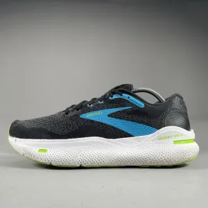 Brooks Ghost Max Men’s 10 D Black Blue Running Shoes Athletic Sneaker Casual EUC