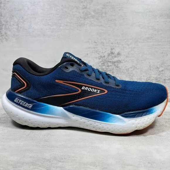 Brooks Glycerin 21 Running Shoes - Men's Size 8 - Blue