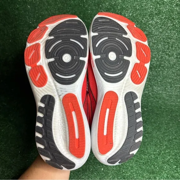 BROOKS Glycerin 21 Running Shoes Red Mens Size 11.5 - EUC