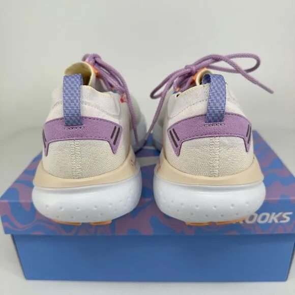 Brooks Glycerin 21 Stealthfit Womens‎ 11 Running Shoes Off-White 1204101B188