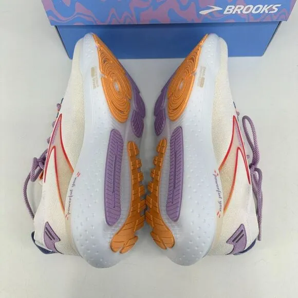 Brooks Glycerin 21 Stealthfit Womens‎ 11 Running Shoes Off-White 1204101B188
