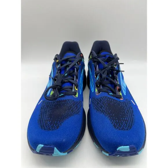 Brooks Launch 9 Running Shoes Blue/Peacoat/Yellow Men's Size 11