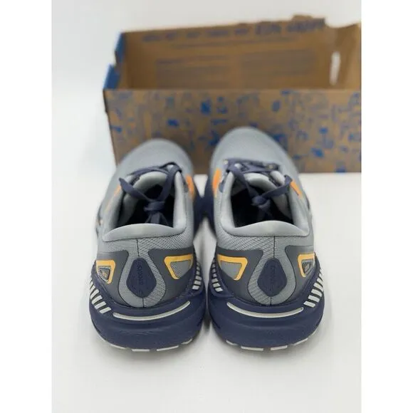 Brooks Men's Adrenaline GTS 23 Running Shoes Grey Crown Blue New Size 8