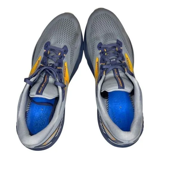 Brooks Mens Adrenaline GTS 23 1103911D027 Gray Running Shoes Sneakers Size 14 D