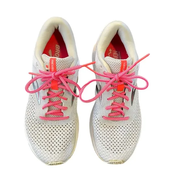 Brooks Revel 2 Running Shoes | Pink &amp; Grey | Women’s 10
