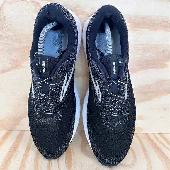 Brooks - Revel 3 - Running Shoes - Black - Men's - 12(D) - 1103141D012