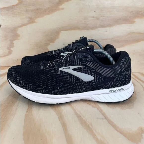 Brooks - Revel 3 - Running Shoes - Black - Men's - 12(D) - 1103141D012