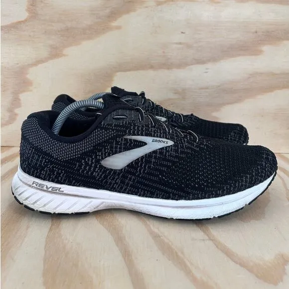 Brooks - Revel 3 - Running Shoes - Black - Men's - 12(D) - 1103141D012