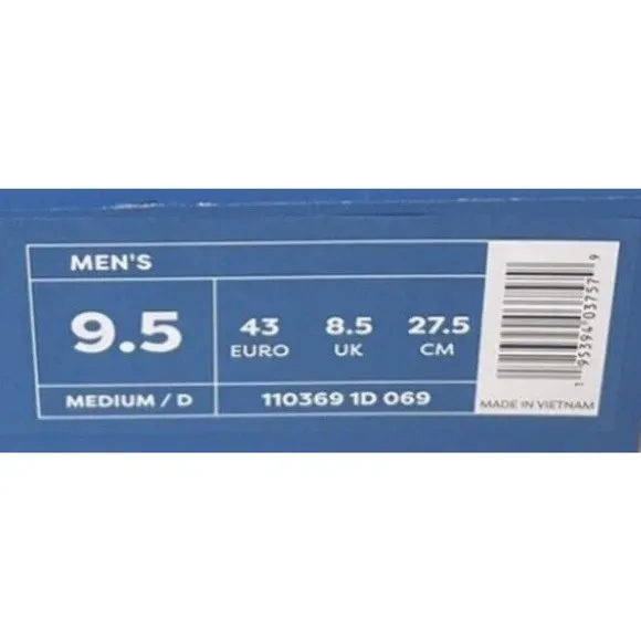 Brooks Running Shoes Black Gray Blue Yellow Ghost 14 MENS 9.5 NEW Fast Ship