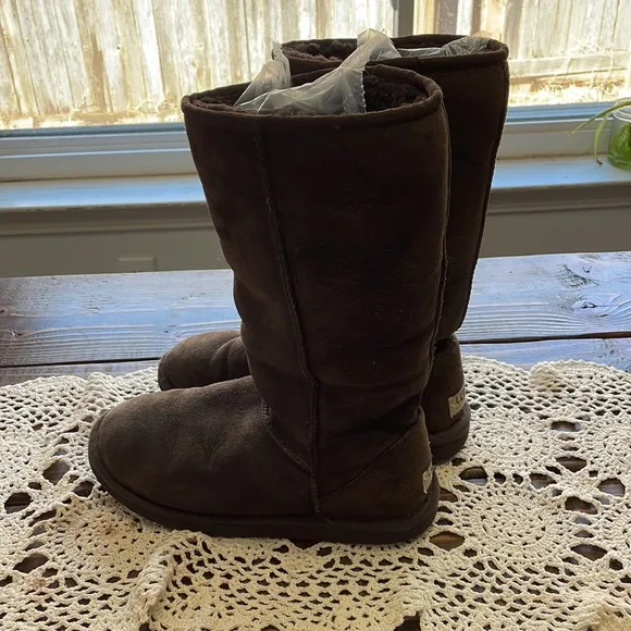 Brown Suede Classic Tall Ugg Boots 🥾