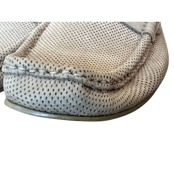 Bruno Magli Carlos Tan Perforated Leather Loafer Men’s Size 9