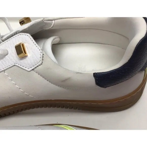 Buscemi Womens Sport White Leather Sneakers Shoes Size 42 NEW