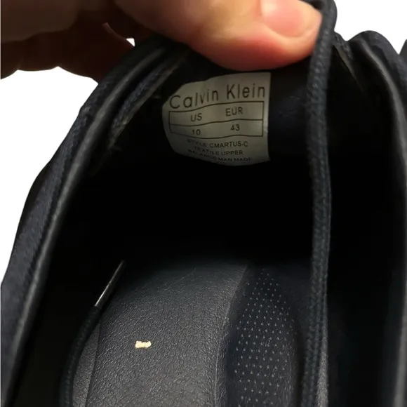 Calvin Klein Men’s Oxford Blue Office Shoes- Size 10