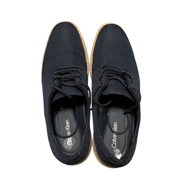 Calvin Klein Men’s Oxford Blue Office Shoes- Size 10