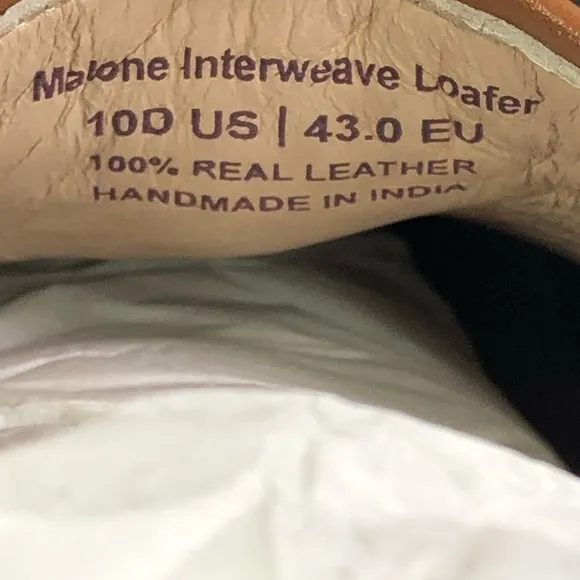 Carlos Santana Malone Interweave Loafer Shoes Size 10