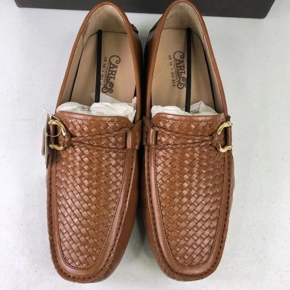 Carlos Santana Malone Interweave Loafer Shoes Size 10