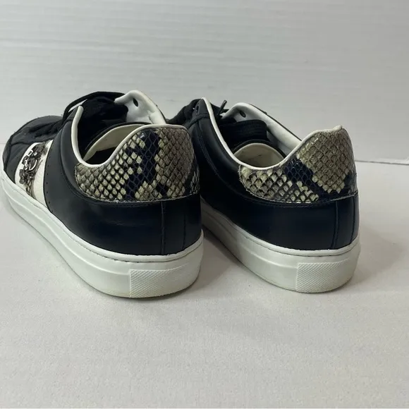 Cavalli Class by Roberto Cavalli Snakeskin Embossed Leather Italy Men’s Sz 10.5