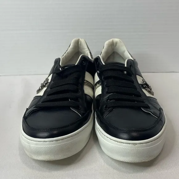Cavalli Class by Roberto Cavalli Snakeskin Embossed Leather Italy Men’s Sz 10.5