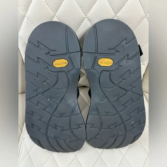 CHACO Tegu slide slip on sandals size 7 women’s blue green