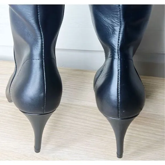 Charles David Piano Over The knee Dress Boots Black Nwt Size 7.5