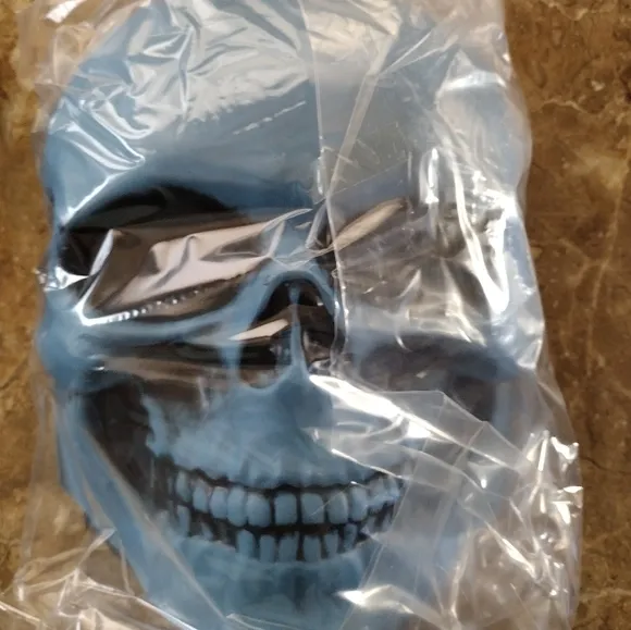 Child's Large 12-14 Spirit Halloween Light up Skeleton Costume