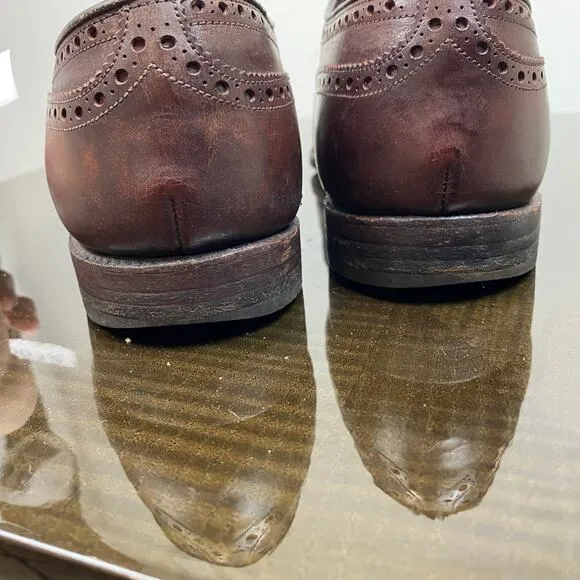 Church's Wingtip Leather Oxford Dress Shoes Men's 10.5