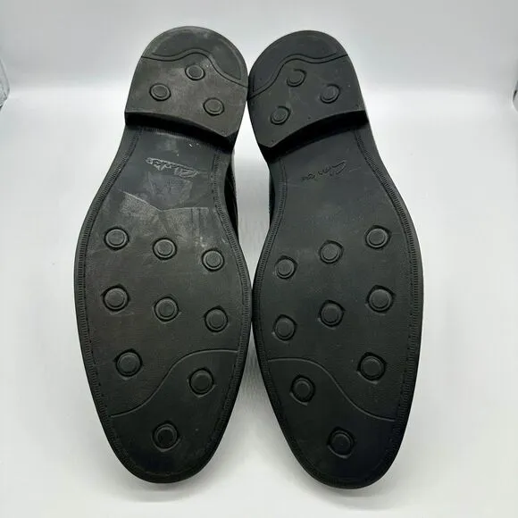 Clarks Atticus Black Leather Chilver Hi Gore-Tex GTX Chukkas Boots Men's Size 11