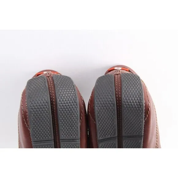Clarks Markman Seam Loafers Dark Tan Mens Sz 8 M Shoes