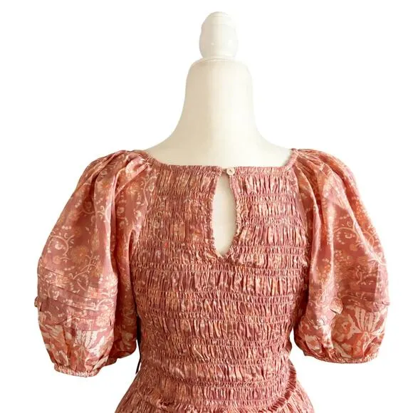 Cleobella Mina Mini Dress XS Pink NWT