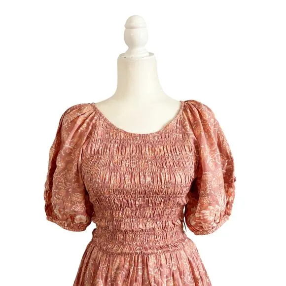 Cleobella Mina Mini Dress XS Pink NWT