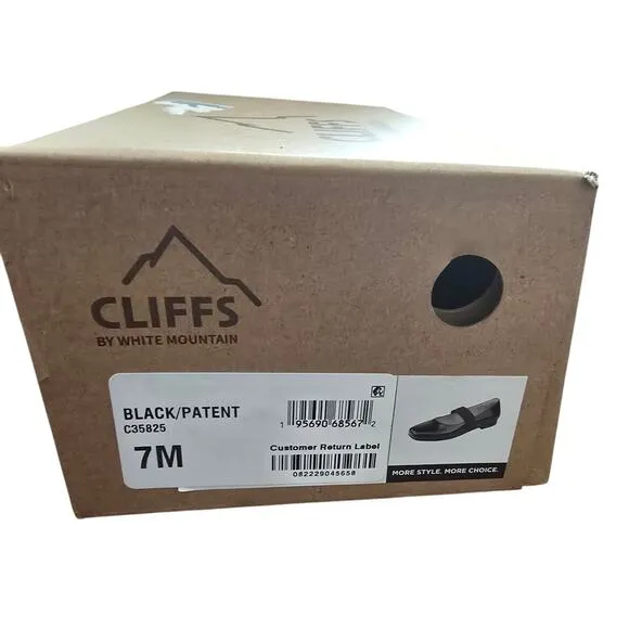 CLIFFS BY WHITE MOUNTAIN Women's Besimi Cushioned Mary Jane Flat Size 7 M