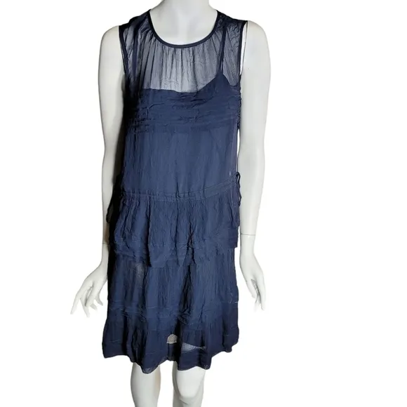 Club Monaco Ayto Dress, Navy Size 8