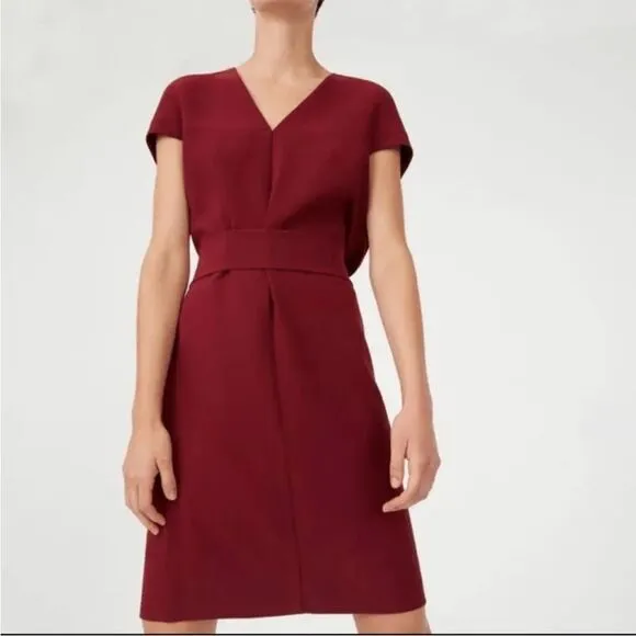 Club Monaco Vanellie Dress in Burgundy 4