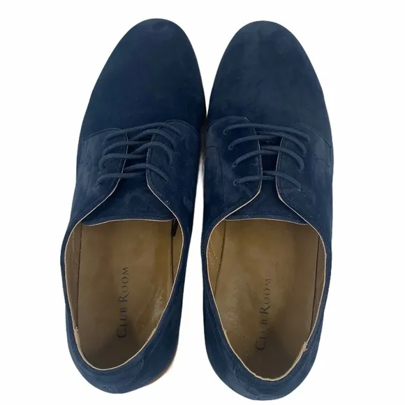 Club Room Shiloh Buck Lace Up Dress Shoes