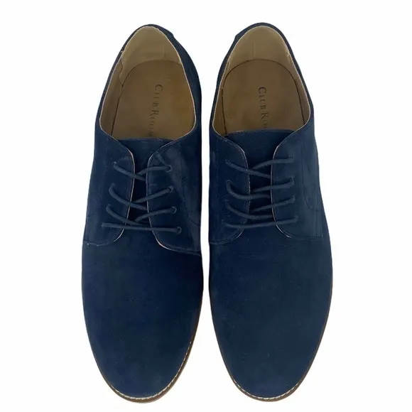 Club Room Shiloh Buck Lace Up Dress Shoes