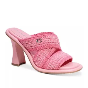 COACH - Quentin Slip-on Crisscross Crochet Sandals. Size 7.5, no box