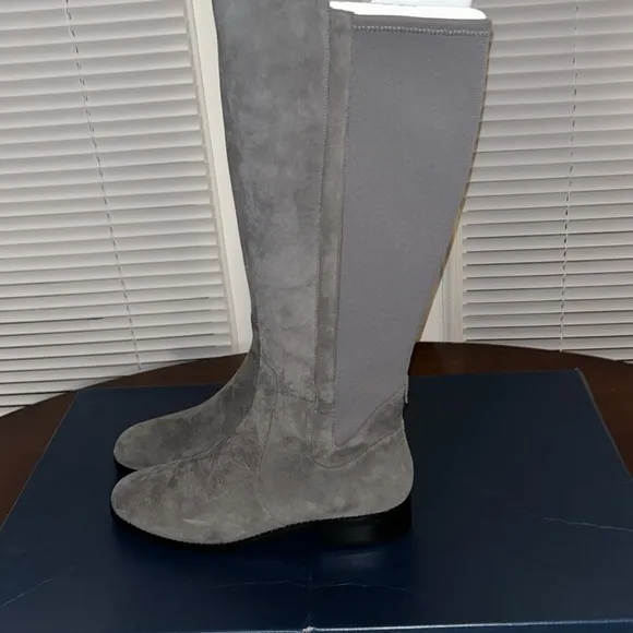 Cole Haan GGE Noelle Boot (Gray Suede)
