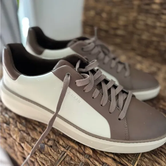 Cole Haan Grand 360 Men's Brown and White Sneakers