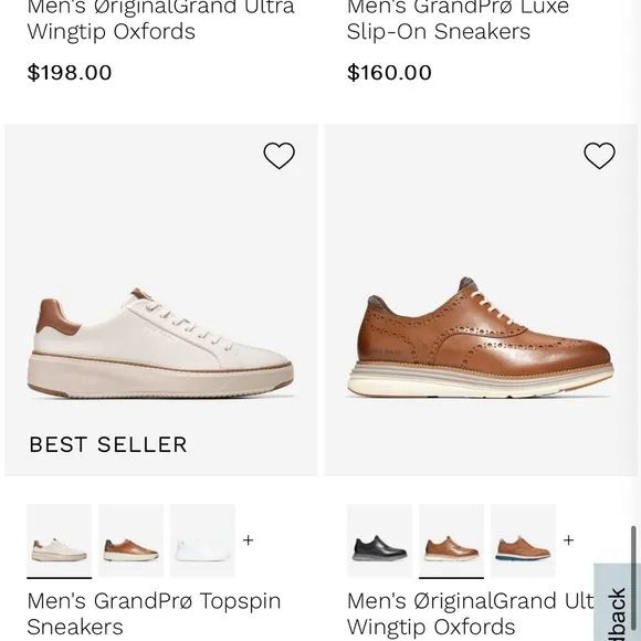 Cole Haan Grand 360 Men's Brown and White Sneakers