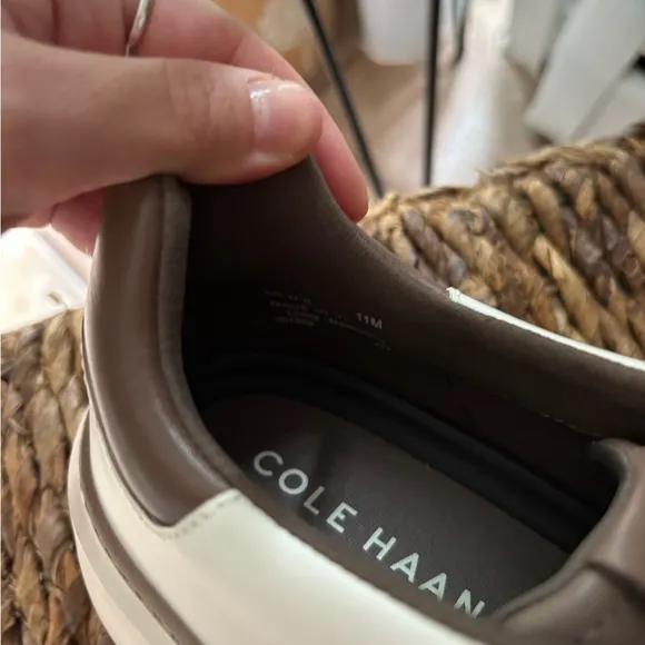 Cole Haan Grand 360 Men's Brown and White Sneakers