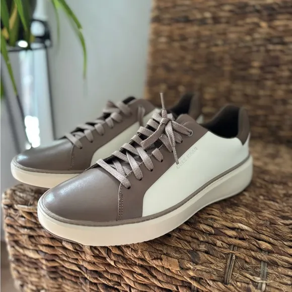 Cole Haan Grand 360 Men's Brown and White Sneakers