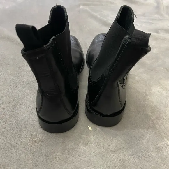 Cole Haan Grand OS Men's Black Leather Chelsea Ankle Dress Boots Size 7.5