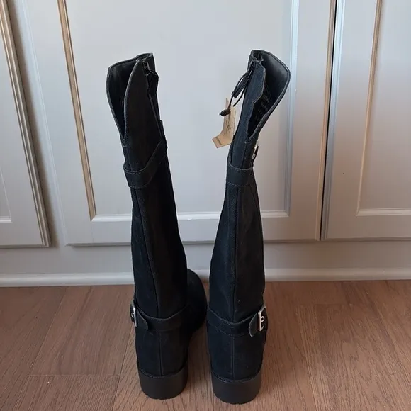 Cole Haan Indiana Waterproof Suede Riding Boots Size 7
