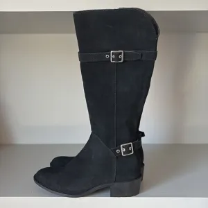Cole Haan Indiana Waterproof Suede Riding Boots Size 7