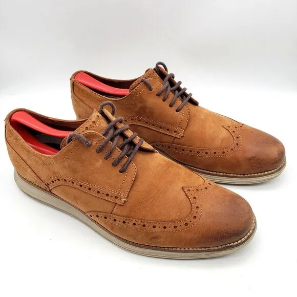 COLE HAAN Shoes Men's 11 Original Grand Wing Wingtip Lace Up Grand.OS C30345