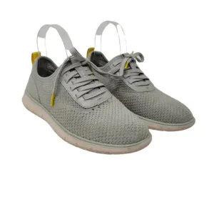 Cole Haan womens 8 Generation Zero Grand Sneakers Gray Lace Up Casual Shoes